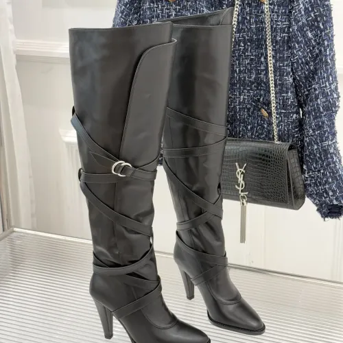 Wholesale Yves Saint Laurent YSL Boots For Women #1392745 $238.02 USD, Wholesale Quality Replica Yves Saint Laurent YSL Boots