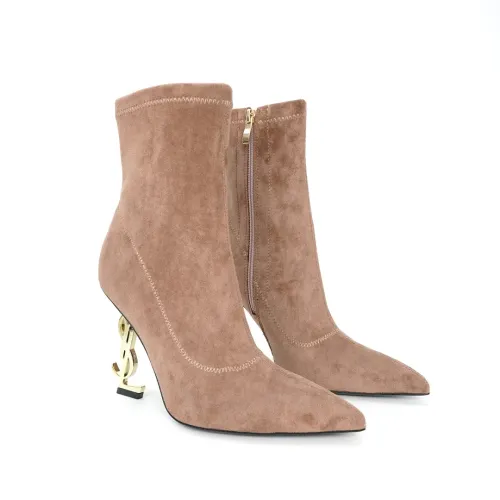 Wholesale Yves Saint Laurent YSL Boots For Women #1392763 $118.00 USD, Wholesale Quality Replica Yves Saint Laurent YSL Boots