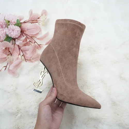 Replica Yves Saint Laurent YSL Boots For Women #1392763 $118.00 USD for Wholesale