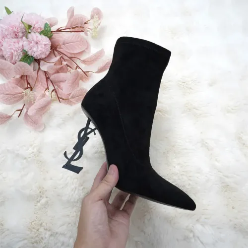 Replica Yves Saint Laurent YSL Boots For Women #1392765 $118.00 USD for Wholesale