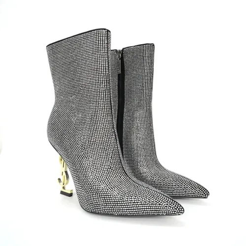 Replica Yves Saint Laurent YSL Boots For Women #1392781 $190.00 USD for Wholesale