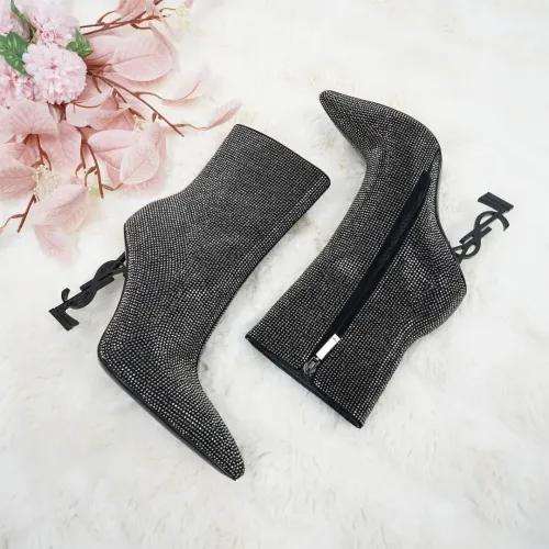 Wholesale Yves Saint Laurent YSL Boots For Women #1392782 $190.00 USD, Wholesale Quality Replica Yves Saint Laurent YSL Boots