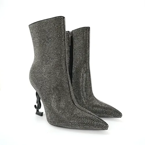 Replica Yves Saint Laurent YSL Boots For Women #1392782 $190.00 USD for Wholesale