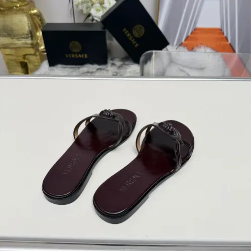 Replica Versace Slippers For Women #1392811 $82.00 USD for Wholesale