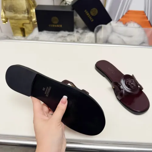Replica Versace Slippers For Women #1392811 $82.00 USD for Wholesale