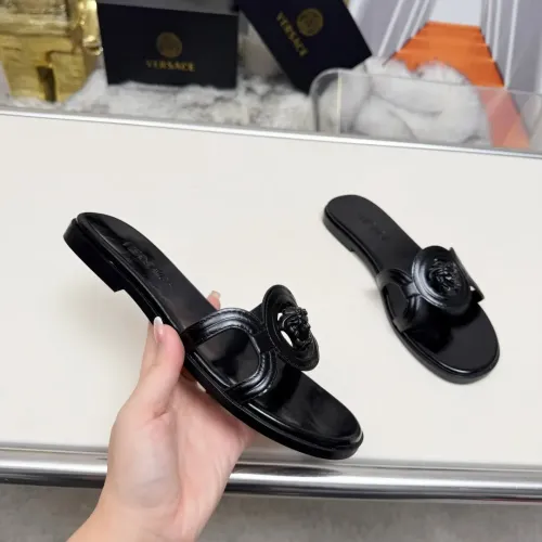 Replica Versace Slippers For Women #1392812 $82.00 USD for Wholesale