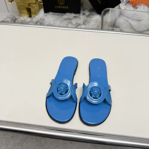 Replica Versace Slippers For Women #1392815 $82.00 USD for Wholesale