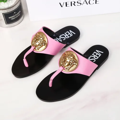 Wholesale Versace Slippers For Women #1392821 $100.00 USD, Wholesale Quality Replica Versace Slippers