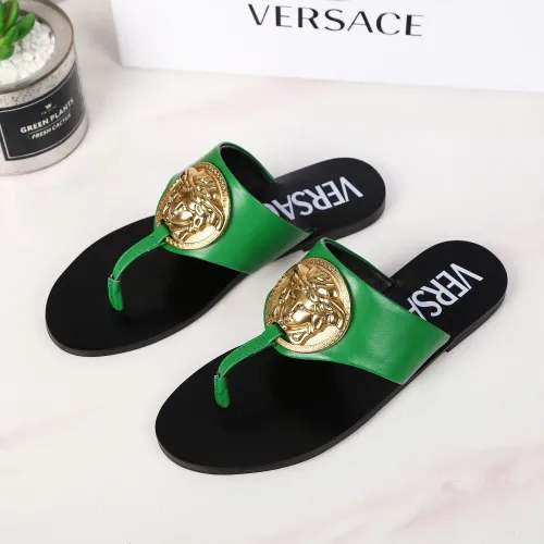 Wholesale Versace Slippers For Women #1392823 $100.00 USD, Wholesale Quality Replica Versace Slippers