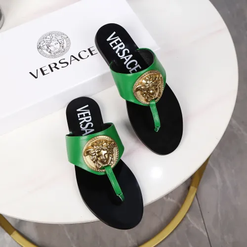 Replica Versace Slippers For Women #1392823 $100.00 USD for Wholesale