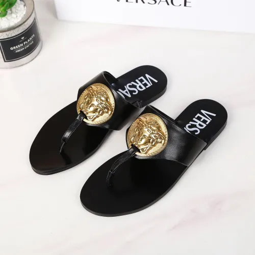 Wholesale Versace Slippers For Women #1392824 $100.00 USD, Wholesale Quality Replica Versace Slippers