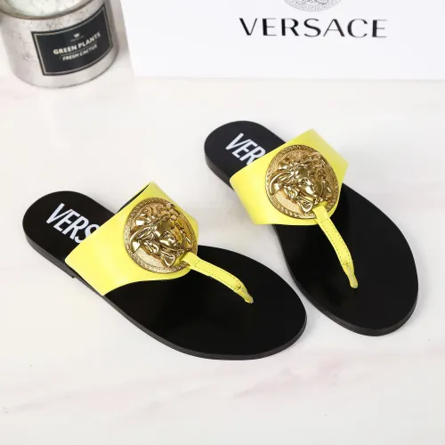 Wholesale Versace Slippers For Women #1392825 $100.00 USD, Wholesale Quality Replica Versace Slippers