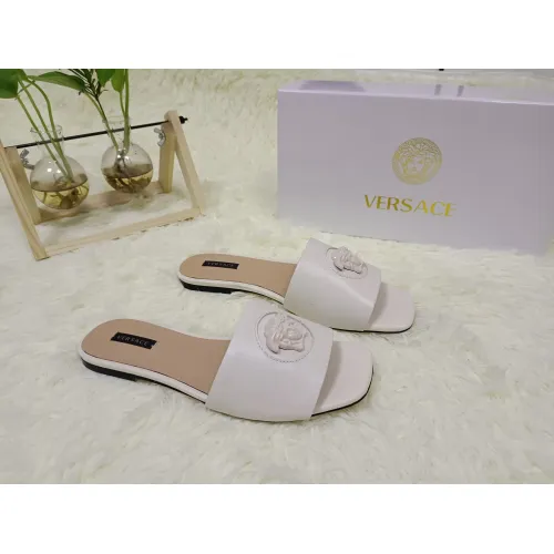 Wholesale Versace Slippers For Women #1392832 $80.00 USD, Wholesale Quality Replica Versace Slippers