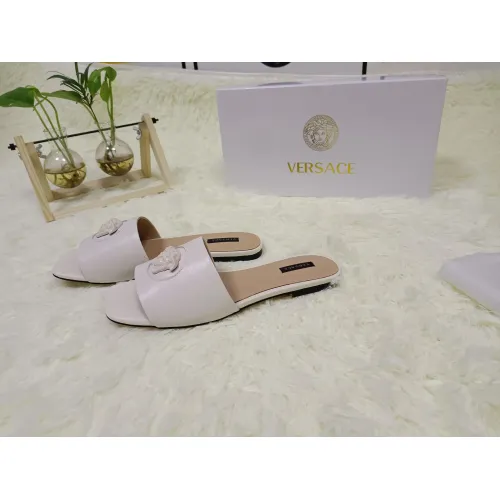 Replica Versace Slippers For Women #1392832 $80.00 USD for Wholesale