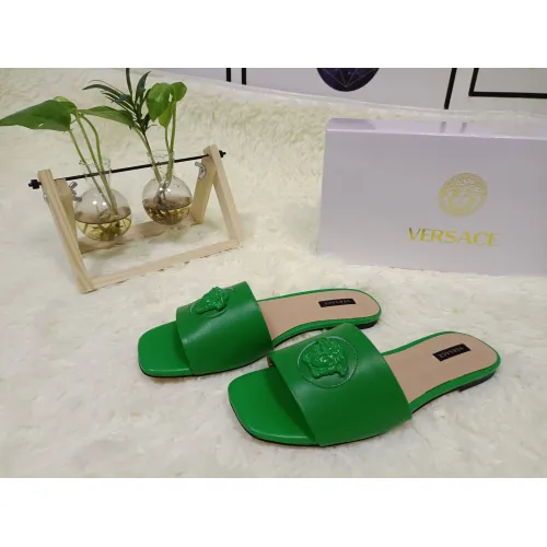Wholesale Versace Slippers For Women #1392834 $80.00 USD, Wholesale Quality Replica Versace Slippers