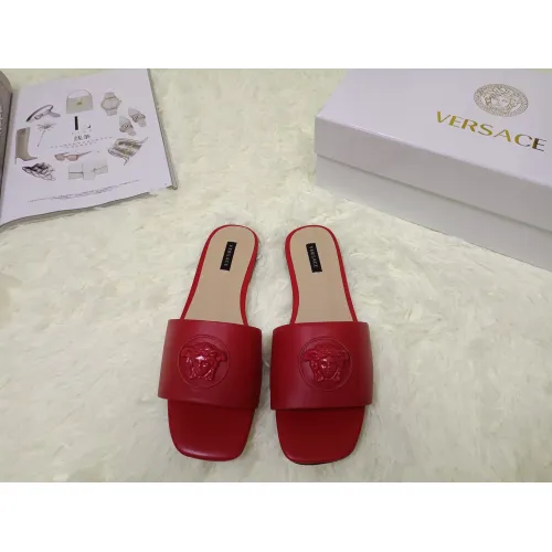 Replica Versace Slippers For Women #1392835 $80.00 USD for Wholesale