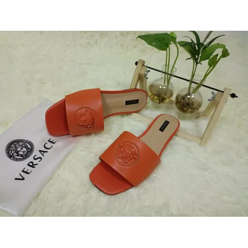 Wholesale Versace Slippers For Women #1392836 $80.00 USD, Wholesale Quality Replica Versace Slippers
