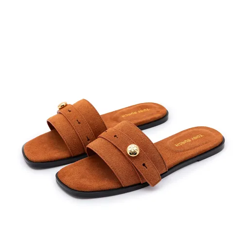 Wholesale Tory Burch TB Slippers For Women #1392851 $88.00 USD, Wholesale Quality Replica Tory Burch TB Slippers