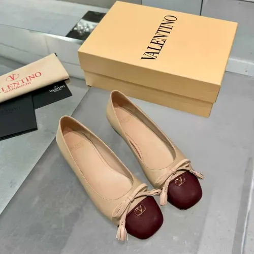 Replica Valentino Flat Shoes For Women #1392879 $105.00 USD for Wholesale