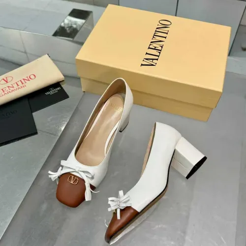 Wholesale Valentino High-Heeled Shoes For Women #1392881 $105.00 USD, Wholesale Quality Replica Valentino High-Heeled Shoes