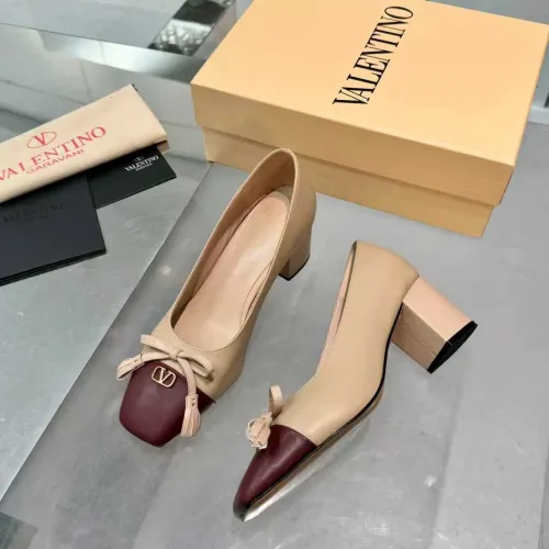 Wholesale Valentino High-Heeled Shoes For Women #1392882 $105.00 USD, Wholesale Quality Replica Valentino High-Heeled Shoes