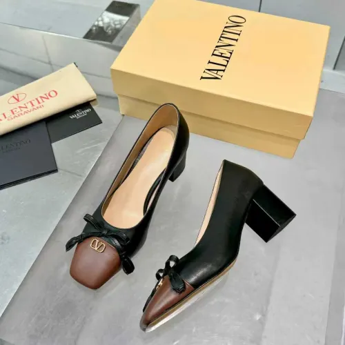 Wholesale Valentino High-Heeled Shoes For Women #1392883 $105.00 USD, Wholesale Quality Replica Valentino High-Heeled Shoes