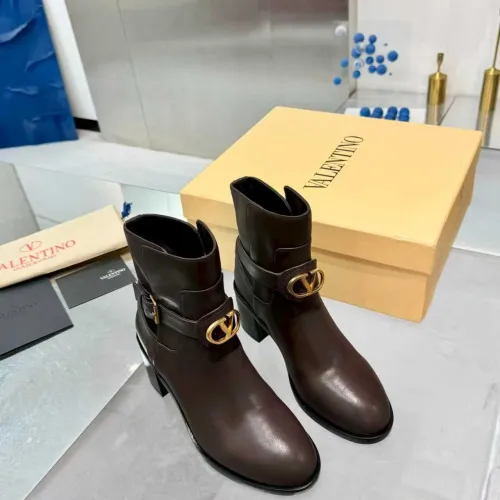 Replica Valentino Boots For Women #1392890 $145.00 USD for Wholesale
