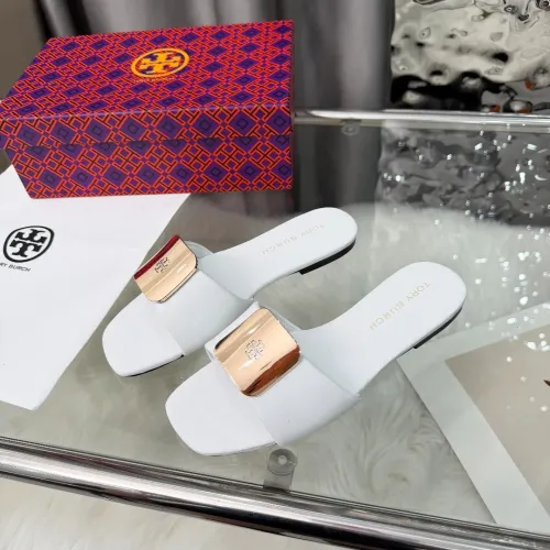 Wholesale Tory Burch TB Slippers For Women #1392892 $80.00 USD, Wholesale Quality Replica Tory Burch TB Slippers