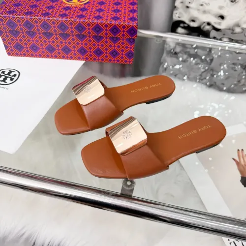 Wholesale Tory Burch TB Slippers For Women #1392894 $80.00 USD, Wholesale Quality Replica Tory Burch TB Slippers