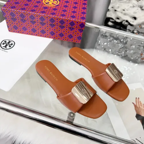 Replica Tory Burch TB Slippers For Women #1392894 $80.00 USD for Wholesale