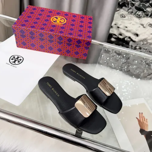 Replica Tory Burch TB Slippers For Women #1392895 $80.00 USD for Wholesale