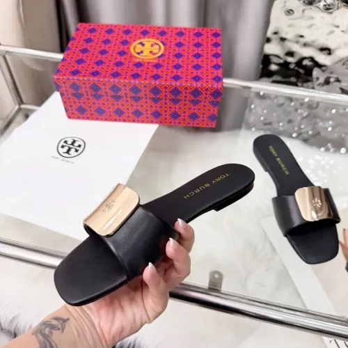 Replica Tory Burch TB Slippers For Women #1392895 $80.00 USD for Wholesale