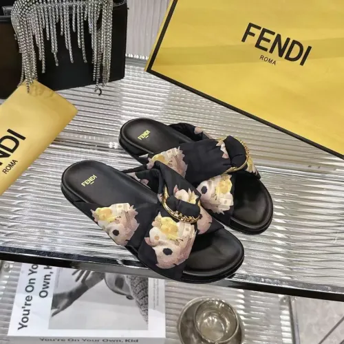 Replica Fendi Slippers For Women #1392899 $80.00 USD for Wholesale