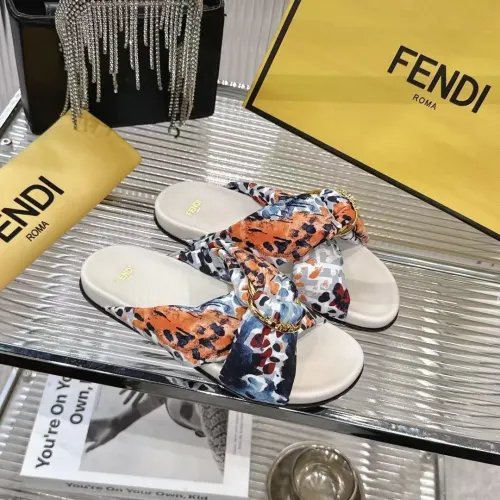 Replica Fendi Slippers For Women #1392900 $80.00 USD for Wholesale