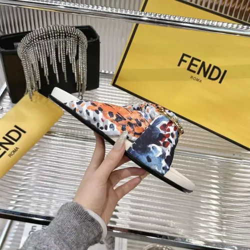 Replica Fendi Slippers For Women #1392900 $80.00 USD for Wholesale