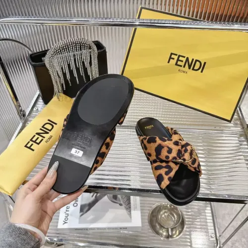 Replica Fendi Slippers For Women #1392901 $80.00 USD for Wholesale