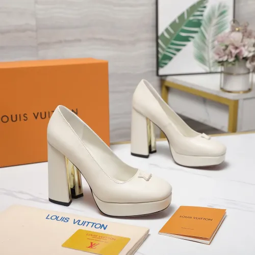 Replica Louis Vuitton High-Heeled Shoes For Women #1392924 $125.00 USD for Wholesale