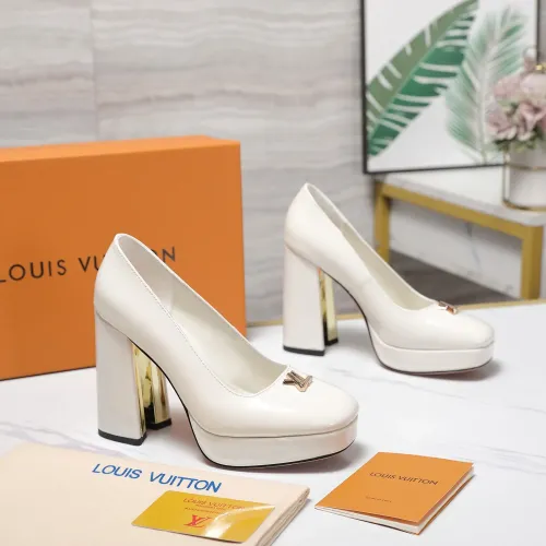 Replica Louis Vuitton High-Heeled Shoes For Women #1392927 $125.00 USD for Wholesale