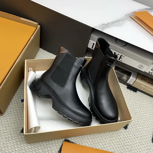 Wholesale Louis Vuitton Boots For Women #1392944 $140.00 USD, Wholesale Quality Replica Louis Vuitton Boots