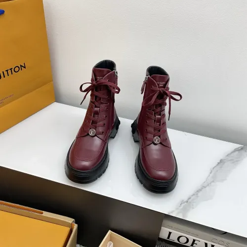Replica Louis Vuitton Boots For Women #1392945 $150.00 USD for Wholesale