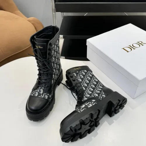 Replica Christian Dior Boots For Women #1392952 $112.00 USD for Wholesale