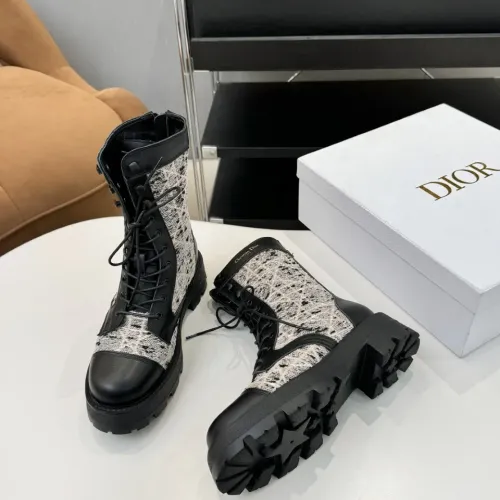 Replica Christian Dior Boots For Women #1392954 $112.00 USD for Wholesale