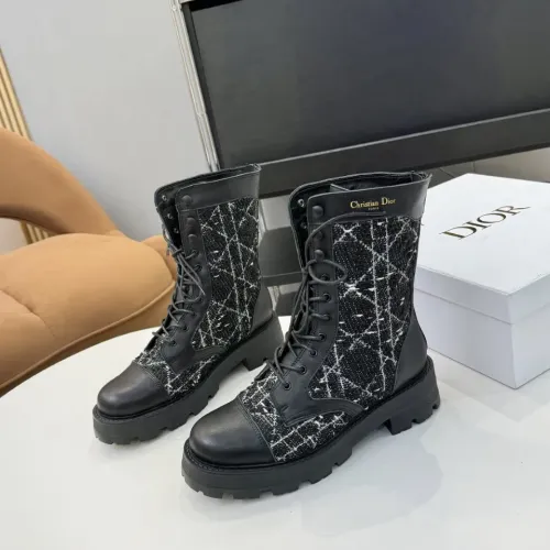 Wholesale Christian Dior Boots For Women #1392955 $112.00 USD, Wholesale Quality Replica Christian Dior Boots