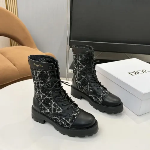 Replica Christian Dior Boots For Women #1392955 $112.00 USD for Wholesale