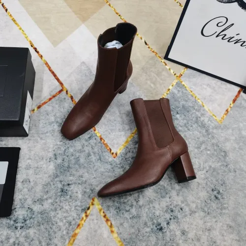 Replica Yves Saint Laurent YSL Boots For Women #1392956 $130.00 USD for Wholesale