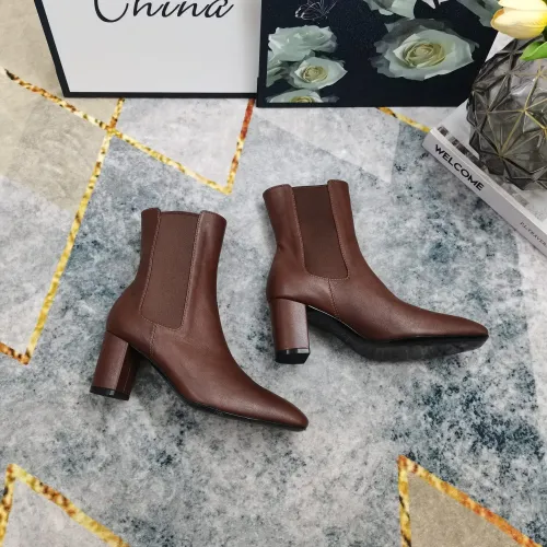 Replica Yves Saint Laurent YSL Boots For Women #1392956 $130.00 USD for Wholesale