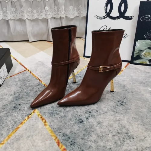 Replica Yves Saint Laurent YSL Boots For Women #1392961 $155.00 USD for Wholesale