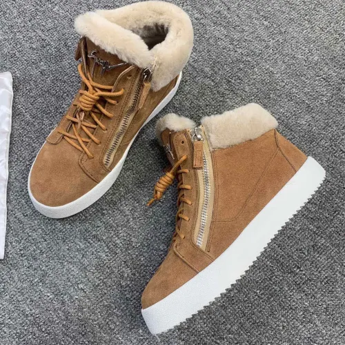 Wholesale Giuseppe Zanotti High Tops Shoes For Women #1393127 $100.00 USD, Wholesale Quality Replica Giuseppe Zanotti High Tops Shoes