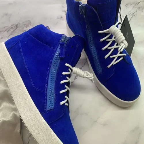 Wholesale Giuseppe Zanotti High Tops Shoes For Women #1393129 $100.00 USD, Wholesale Quality Replica Giuseppe Zanotti High Tops Shoes