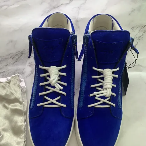 Replica Giuseppe Zanotti High Tops Shoes For Men #1393130 $100.00 USD for Wholesale